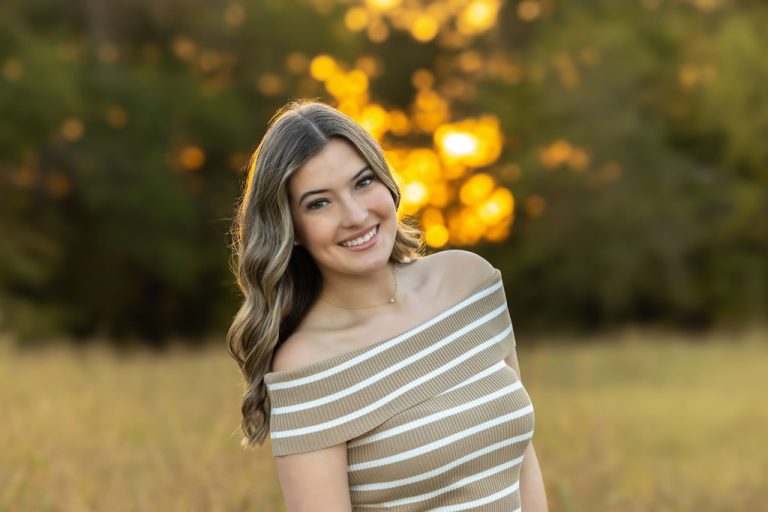 DFW portrait photographer bright warm portrait photo of girl