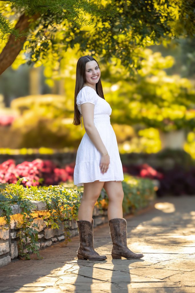 FarahJ Photography | Dallas Ft Worth Senior Photographer | Fort Worth Botanical Gardens Portraits